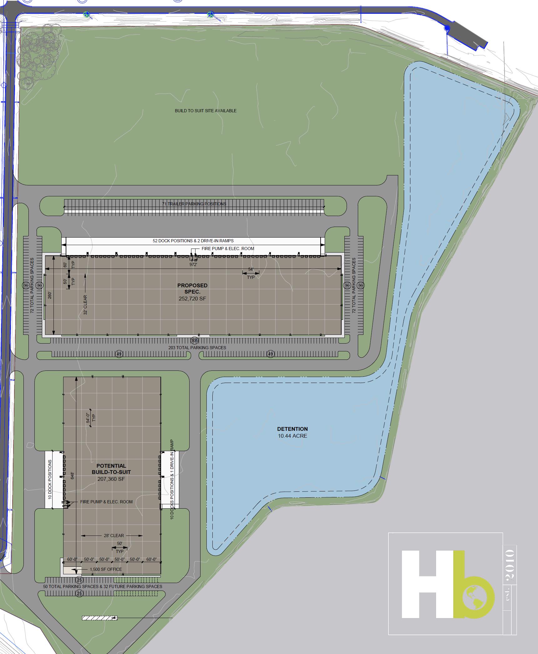 Spec Building - Site Plan
