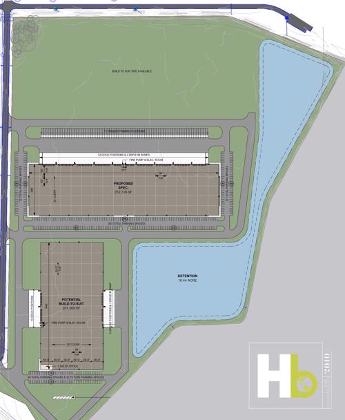Spec Building - Site Plan