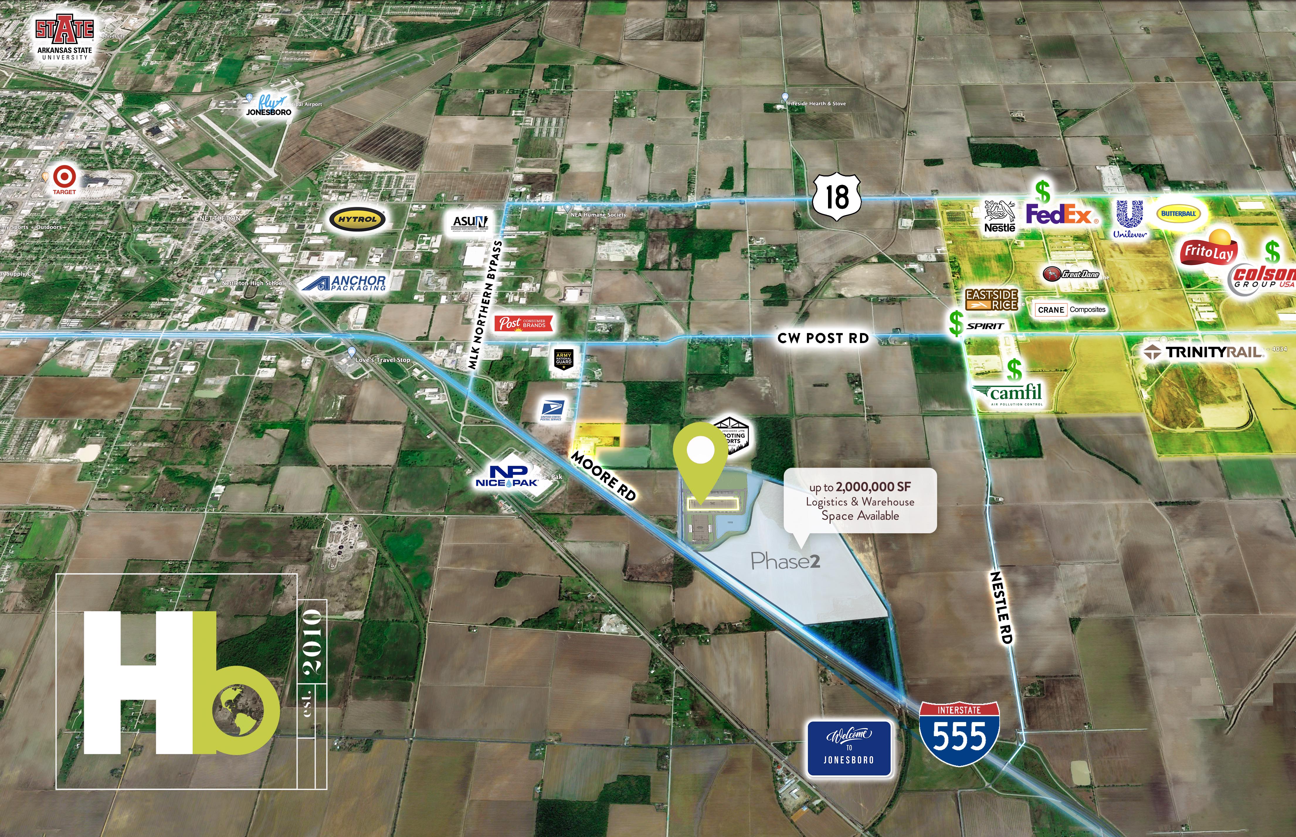 Industrial Park Aerial