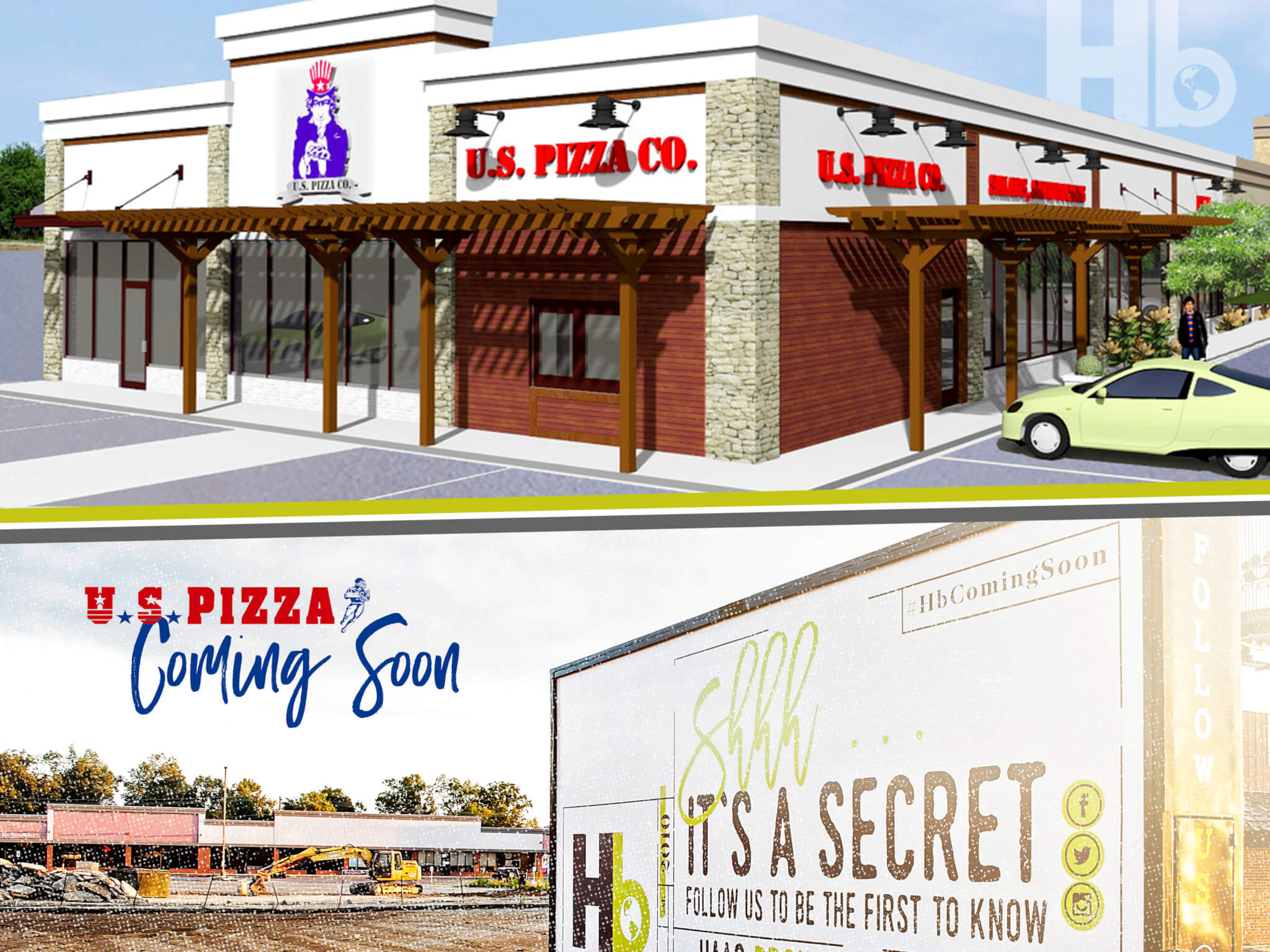 Haag Brown Announces U.S. Pizza Joins Highland Shopping Center