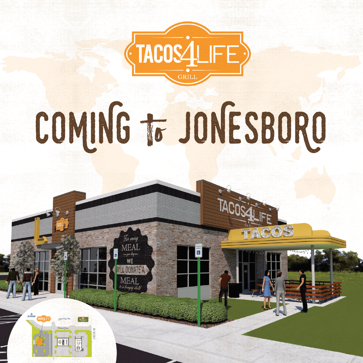 Tacos 4 Life Coming to Jonesboro, Arkansas