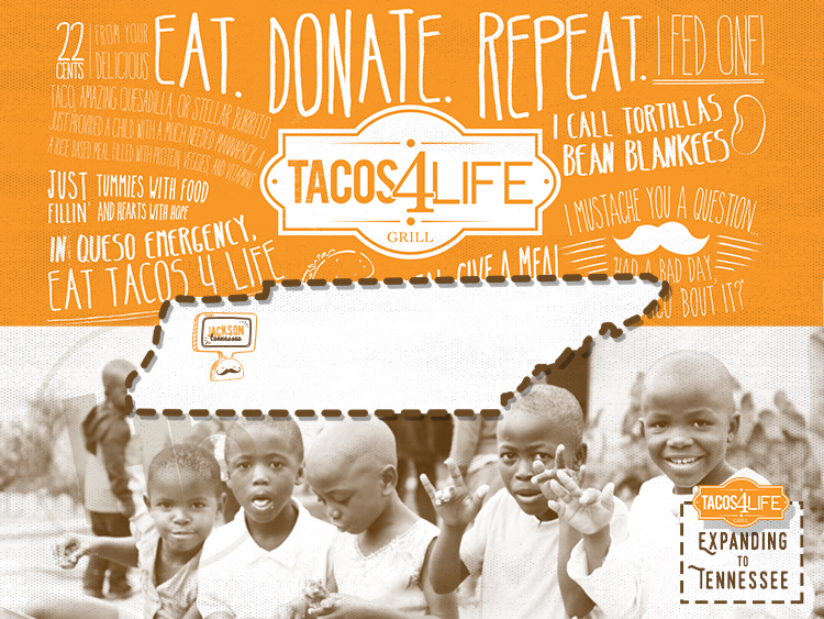 Tacos 4 Life Expanding to Jackson, Tennessee