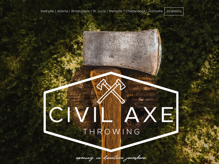 Civil Axe Throwing is Opening in Jonesboro