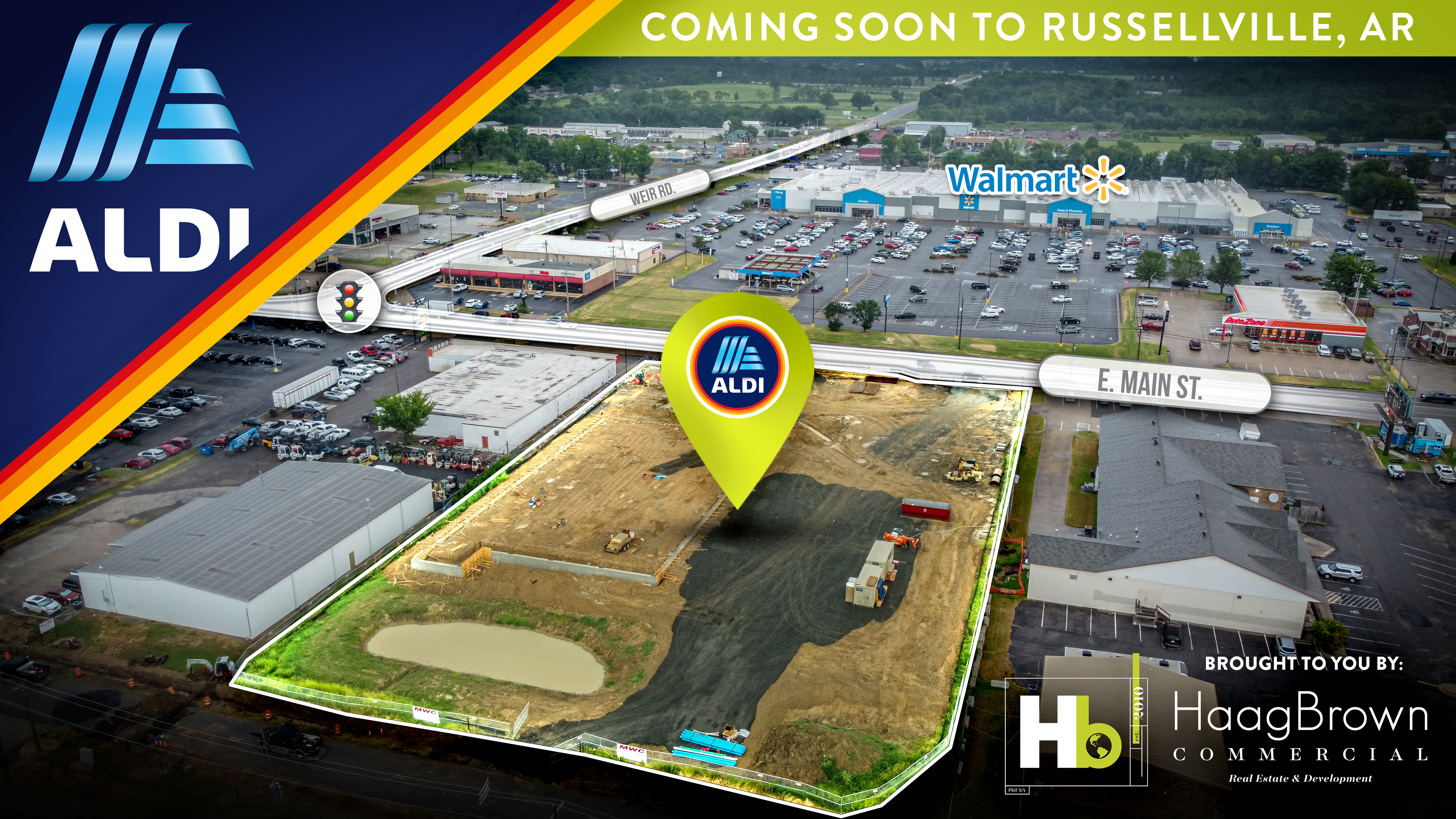 ALDI to Open First Russellville Location, Construction Already Underway