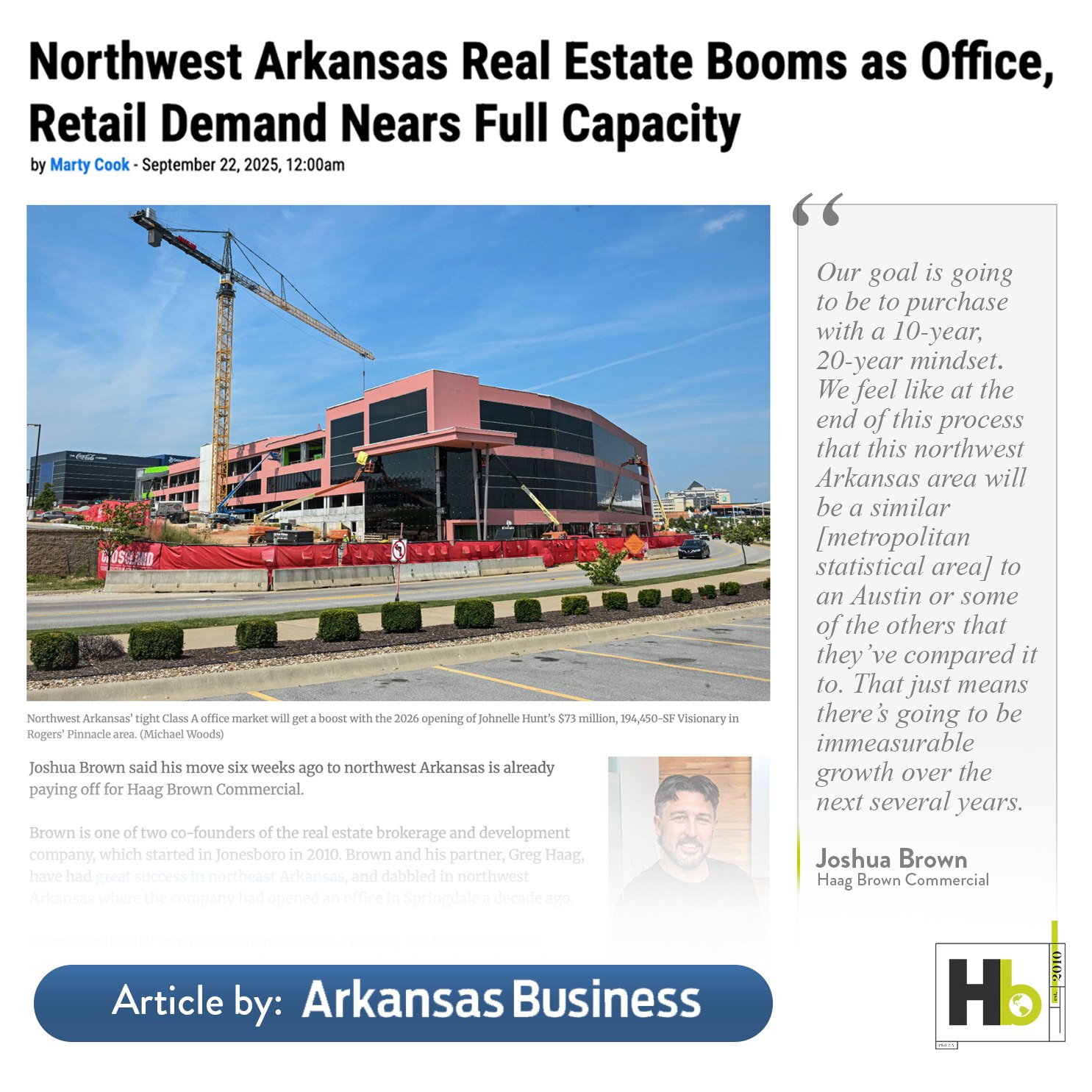 Hb in NWA – Arkansas Business