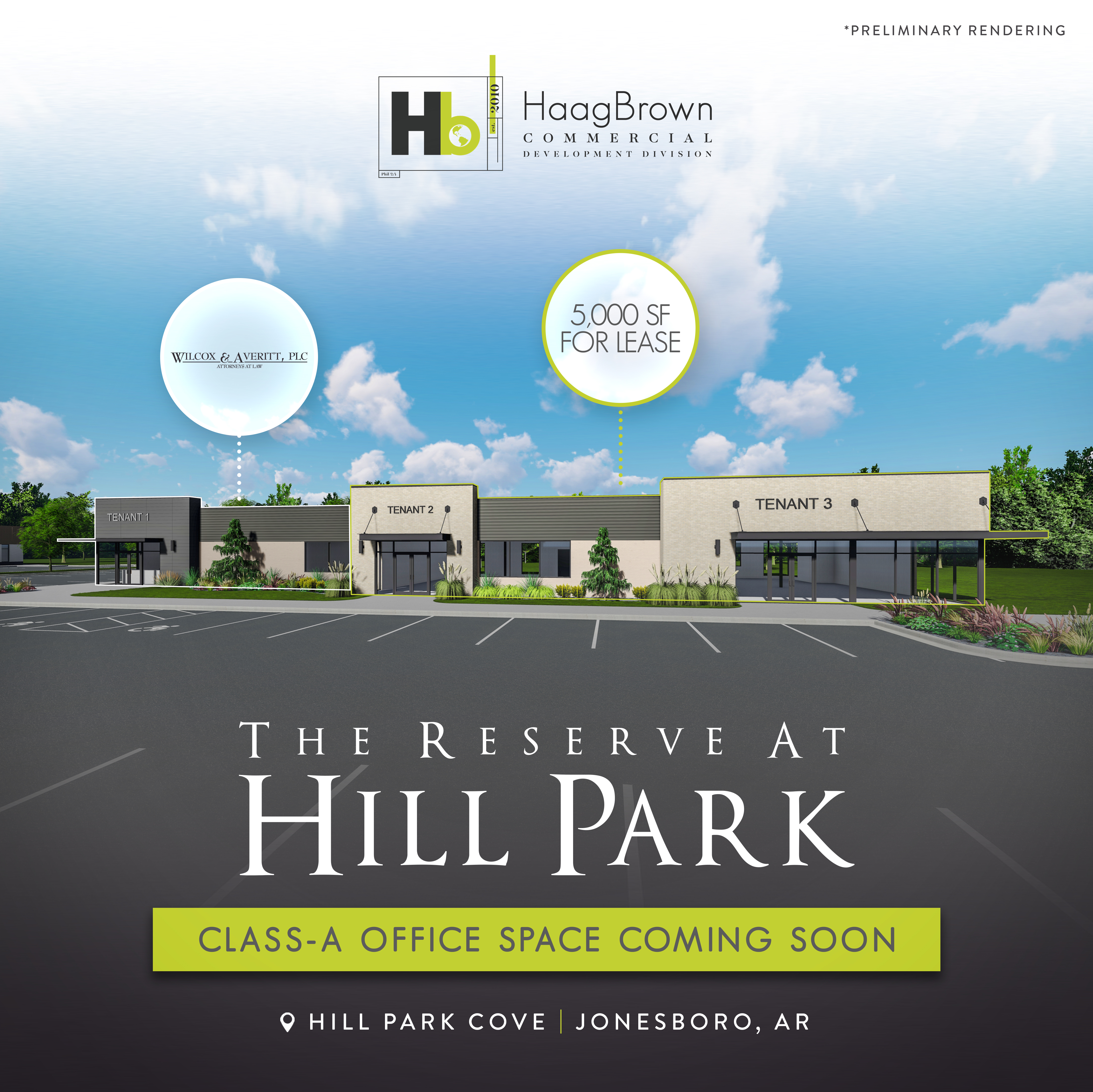 Office Space Coming to The Reserve at Hill Park!